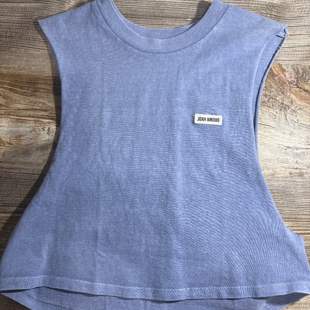 Blue tank top
